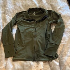 Born Primitive Olive Green zip up Women's Jacket